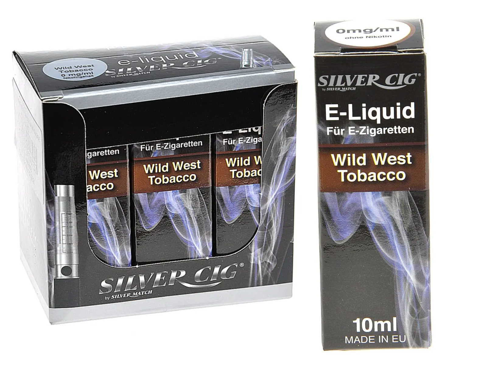 e-Liquid Wild West Tabacco 0mg/ml     VE6