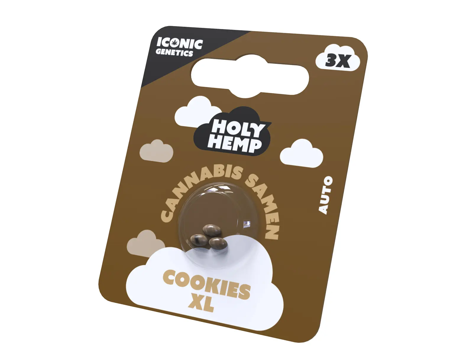 Cannabis Samen, 3 Stk, Sorte: Cookies XL
