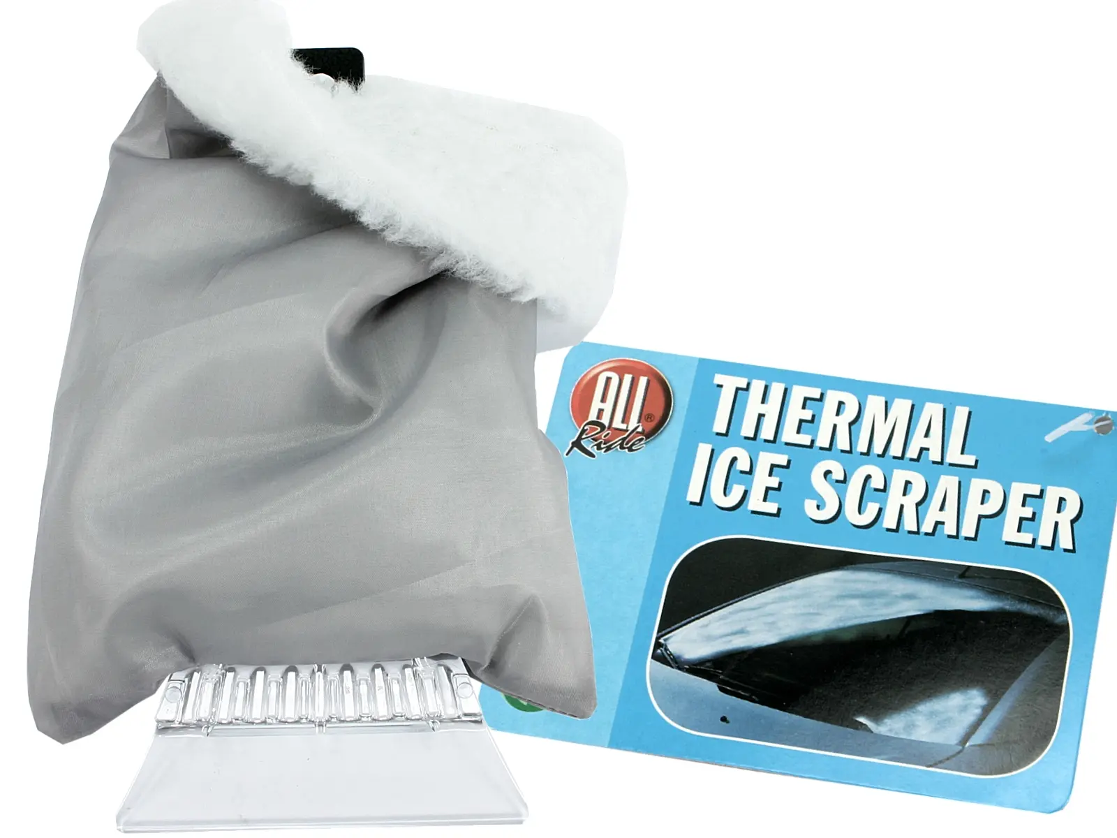 Eiskratzer AR mit Fellhandschuh THERMAL ICE