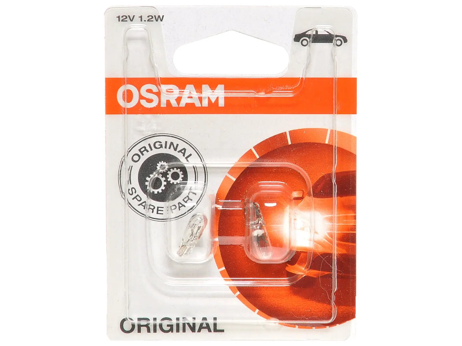 OSRAM Glass W2,1x4,6d 12V/1,2W 2erB NR23